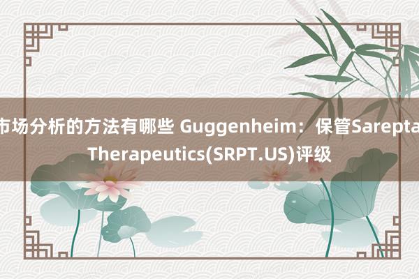 市场分析的方法有哪些 Guggenheim：保管Sarepta Therapeutics(SRPT.US)评级