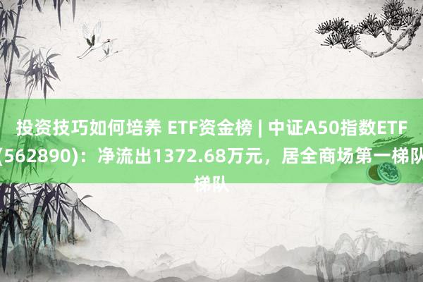 投资技巧如何培养 ETF资金榜 | 中证A50指数ETF(562890)：净流出1372.68万元，居全商场第一梯队