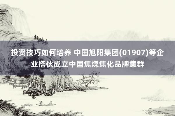 投资技巧如何培养 中国旭阳集团(01907)等企业搭伙成立中国焦煤焦化品牌集群