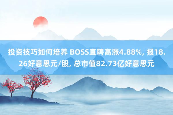 投资技巧如何培养 BOSS直聘高涨4.88%, 报18.26好意思元/股, 总市值82.73亿好意思元