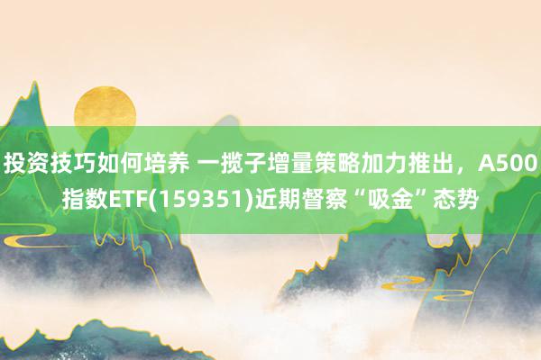 投资技巧如何培养 一揽子增量策略加力推出，A500指数ETF(159351)近期督察“吸金”态势